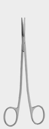 Ножиці ГОРНІ (GORNEY), препарувальні, делікатні, 23,0 см (cm), прямі, (одне лезо)